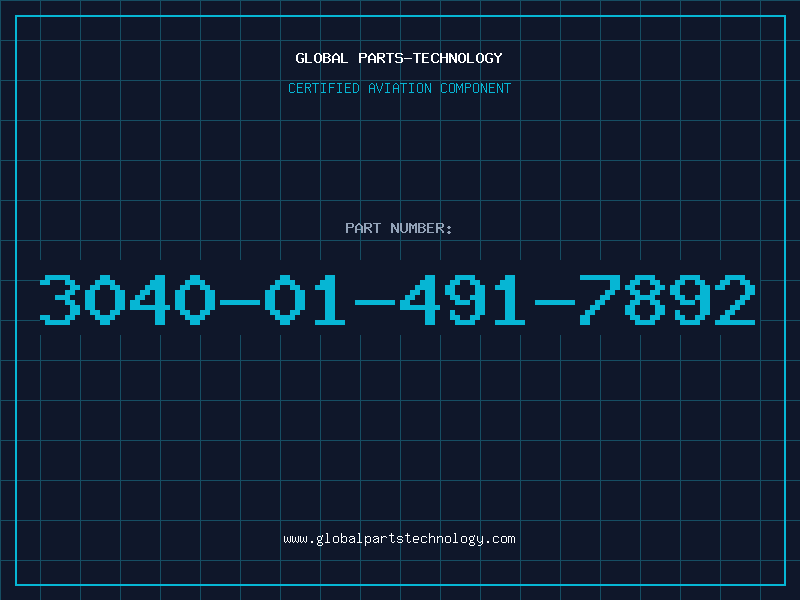 Aviation Part 3040-01-491-7892