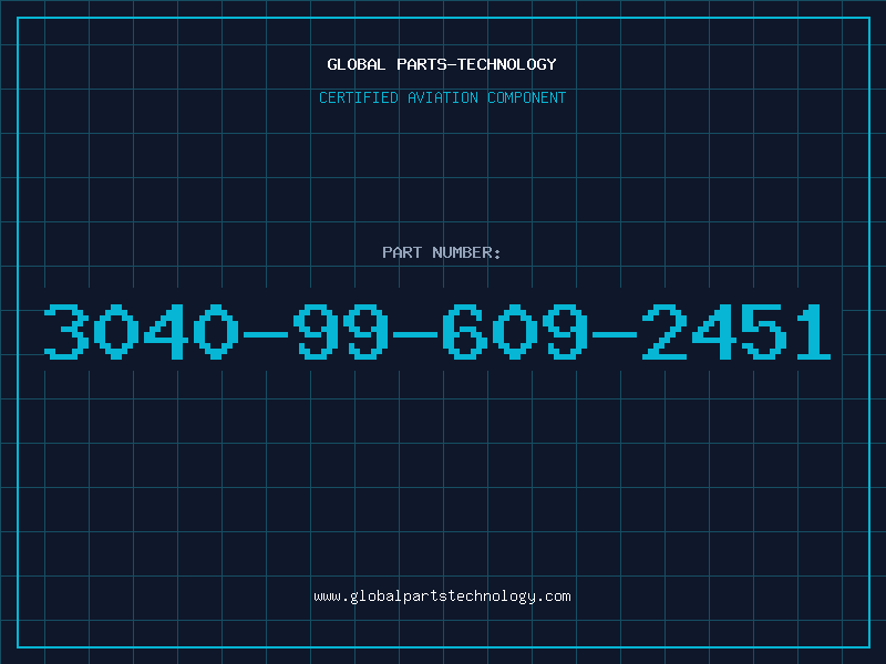 Aviation Part 3040-99-609-2451