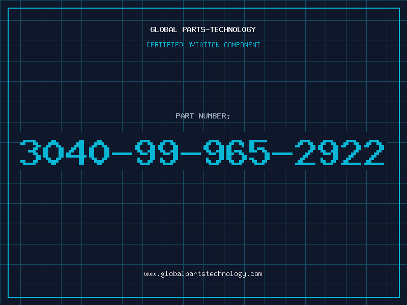 Aviation Part 3040-99-965-2922