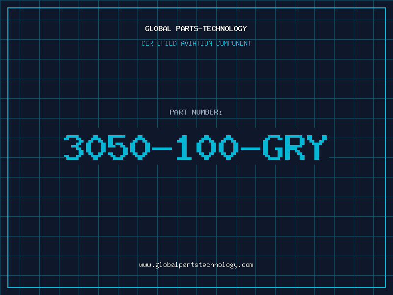 Aviation Part 3050-100-GRY