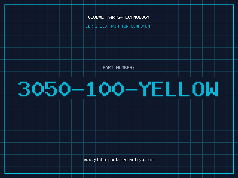 Aviation Part 3050-100-YELLOW