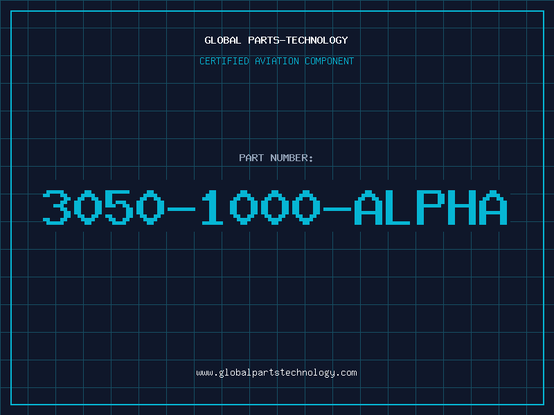 Aviation Part 3050-1000-ALPHA