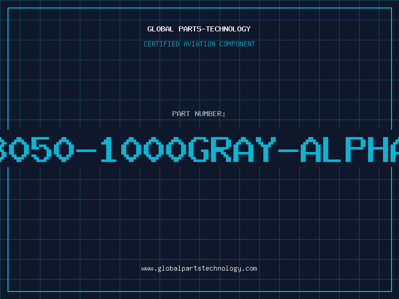 Aviation Part 3050-1000GRAY-ALPHA