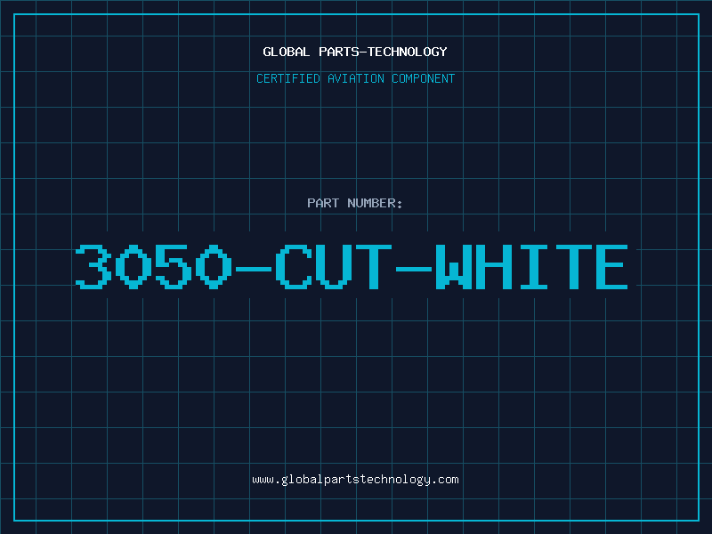 Aviation Part 3050-CUT-WHITE