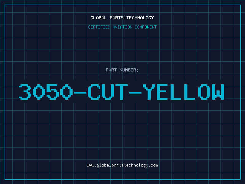 Aviation Part 3050-CUT-YELLOW