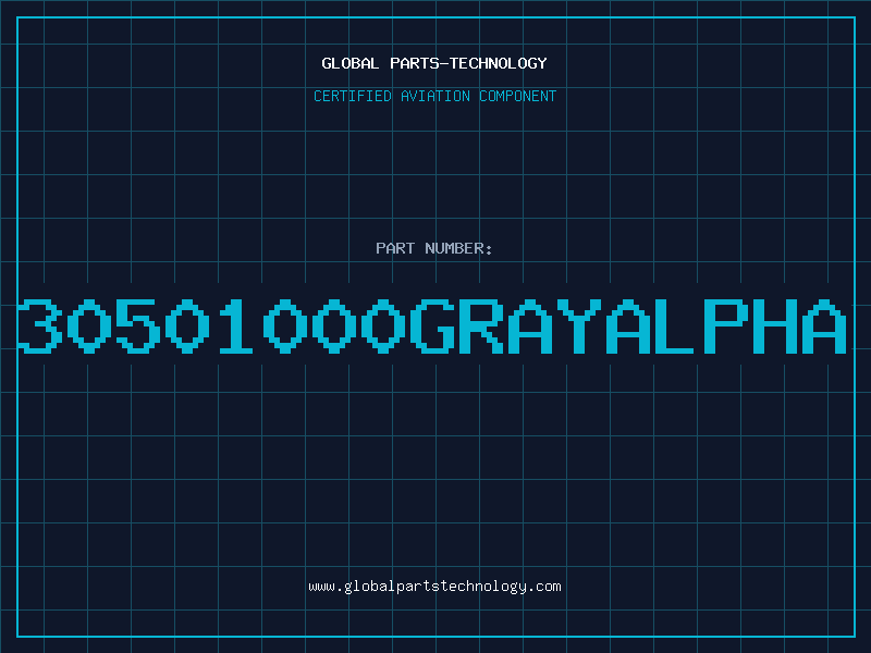 Aviation Part 30501000GRAYALPHA