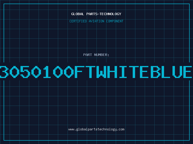 Aviation Part 3050100FTWHITEBLUE