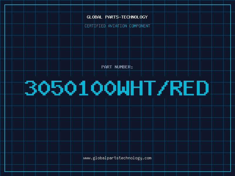 Aviation Part 3050100WHT/RED