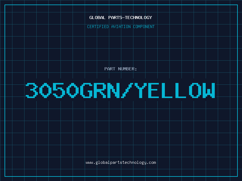 Aviation Part 3050GRN/YELLOW