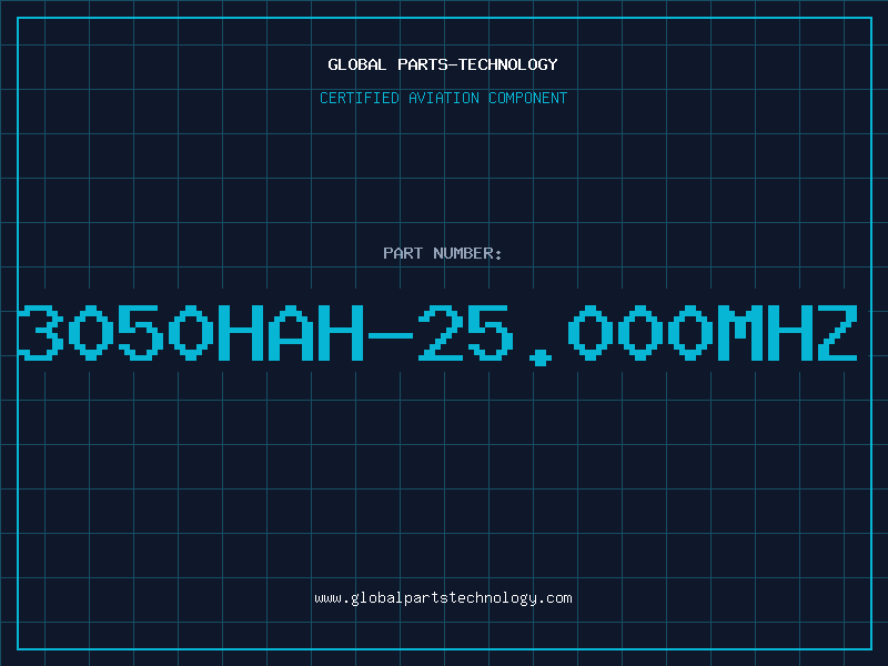Aviation Part 3050HAH-25.000MHZ