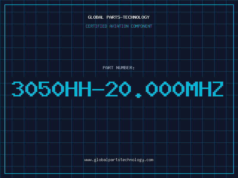 Aviation Part 3050HH-20.000MHZ