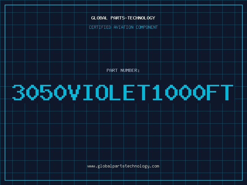 Aviation Part 3050VIOLET1000FT