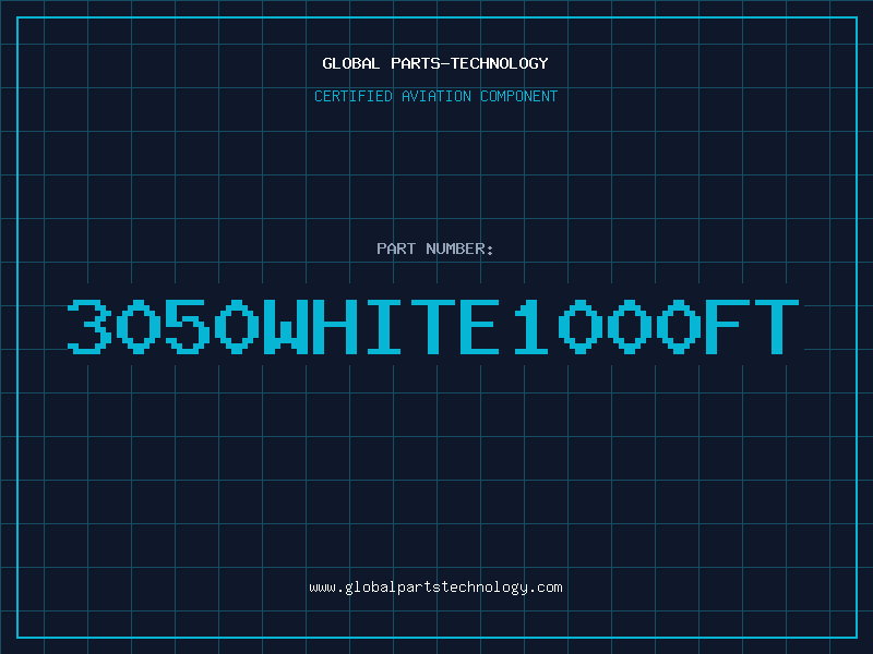 Aviation Part 3050WHITE1000FT