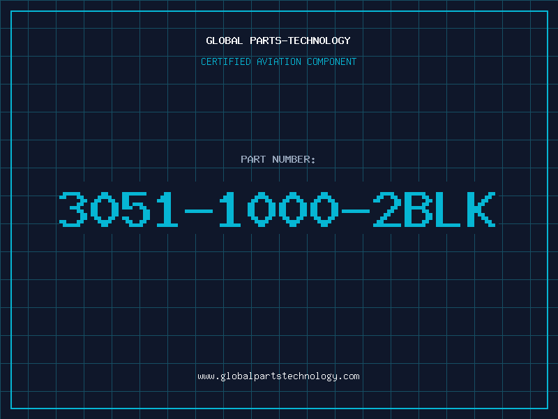 Aviation Part 3051-1000-2BLK