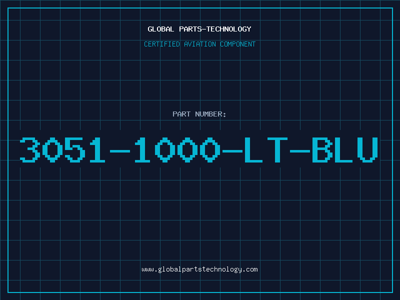 Aviation Part 3051-1000-LT-BLU
