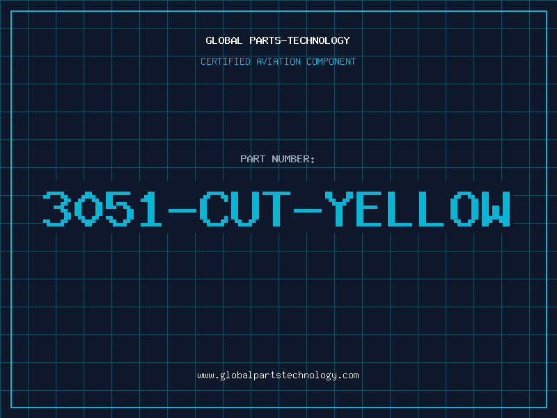 Aviation Part 3051-CUT-YELLOW