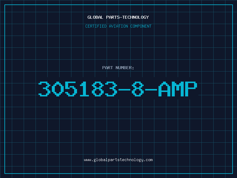 Aviation Part 305183-8-AMP