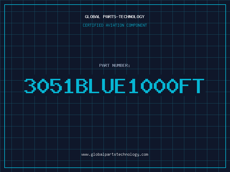 Aviation Part 3051BLUE1000FT