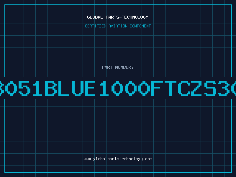 Aviation Part 3051BLUE1000FTCZS30
