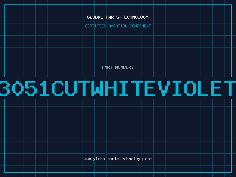 Aviation Part 3051CUTWHITEVIOLET
