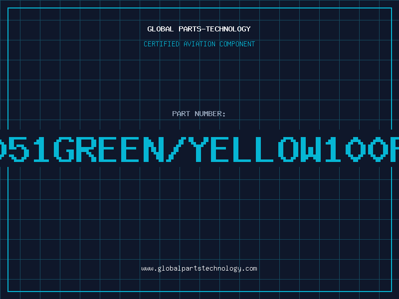 Aviation Part 3051GREEN/YELLOW100FT