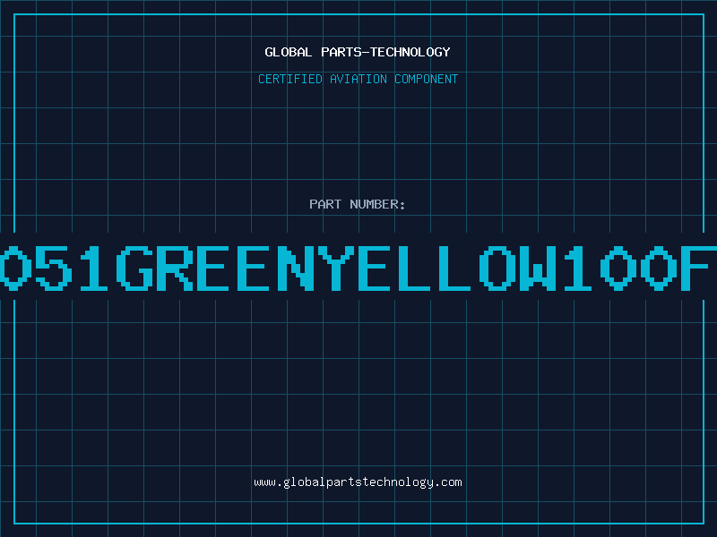 Aviation Part 3051GREENYELLOW100FT