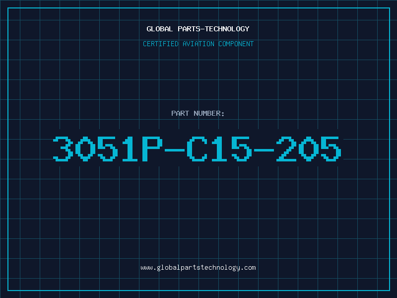 Aviation Part 3051P-C15-205