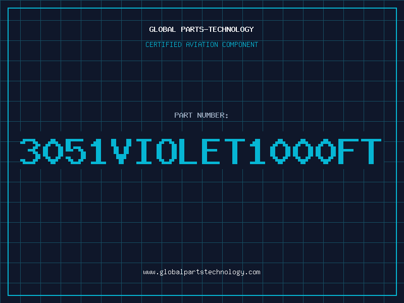 Aviation Part 3051VIOLET1000FT