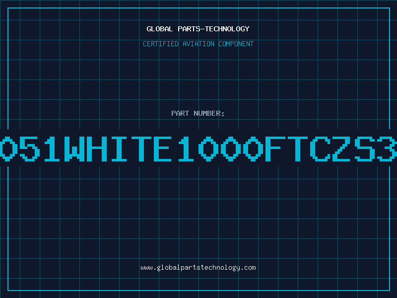 Aviation Part 3051WHITE1000FTCZS30