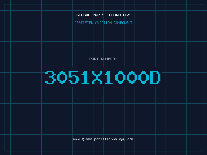 Aviation Part 3051X1000D