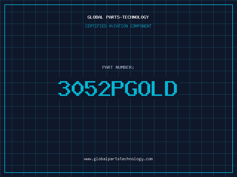 Aviation Part 3052PGOLD