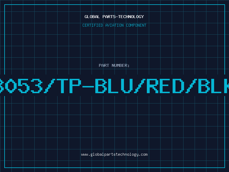 Aviation Part 3053/TP-BLU/RED/BLK