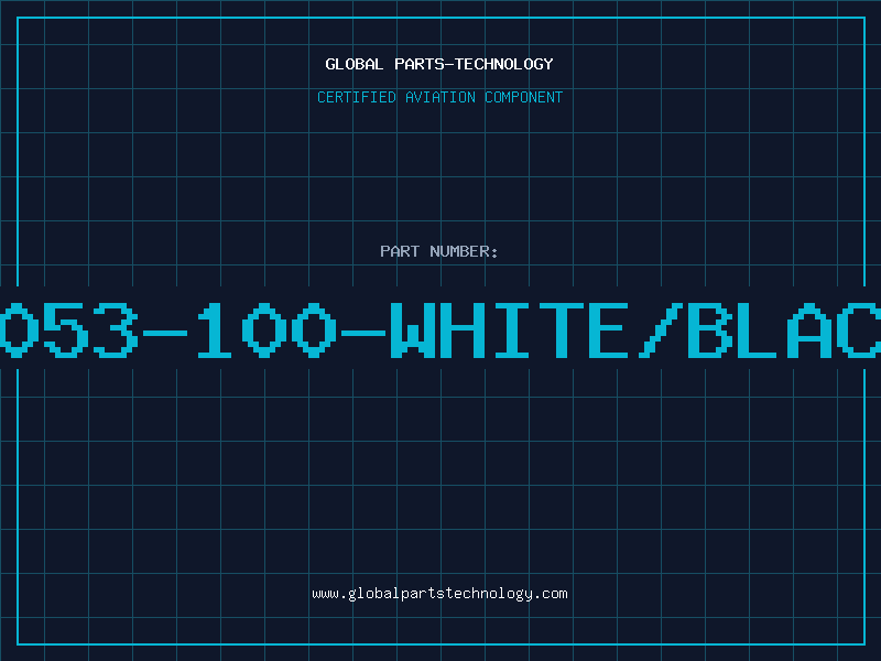 Aviation Part 3053-100-WHITE/BLACK
