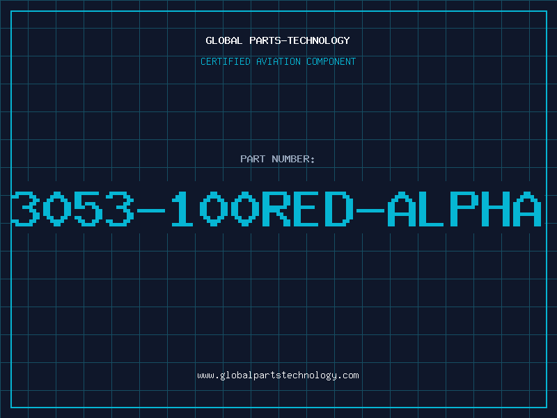 Aviation Part 3053-100RED-ALPHA