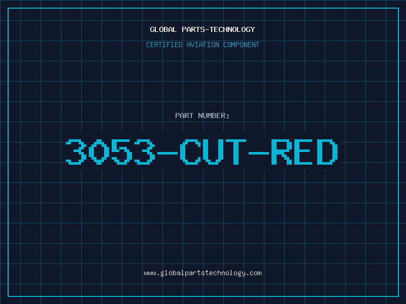 Aviation Part 3053-CUT-RED
