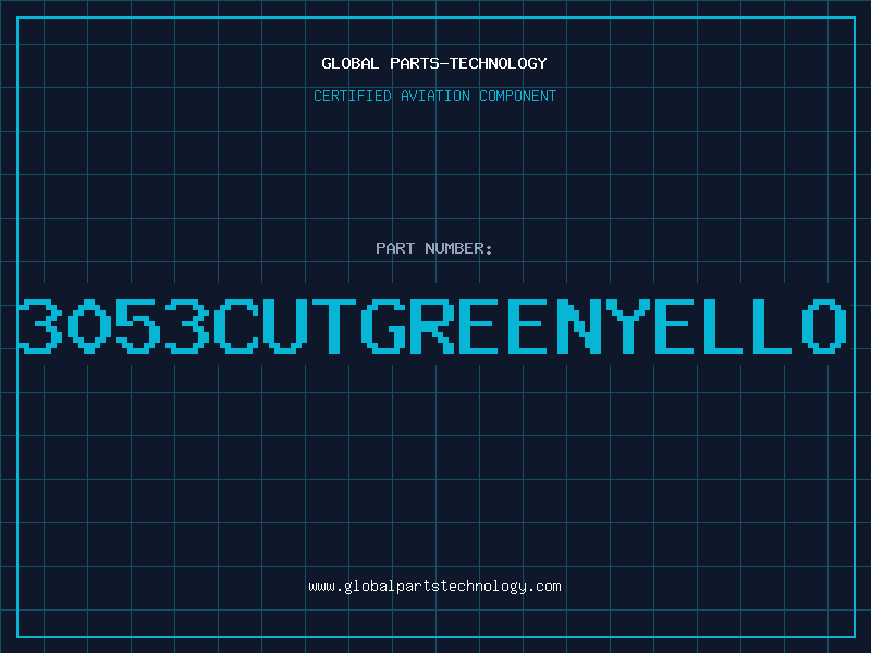 Aviation Part 3053CUTGREENYELLO