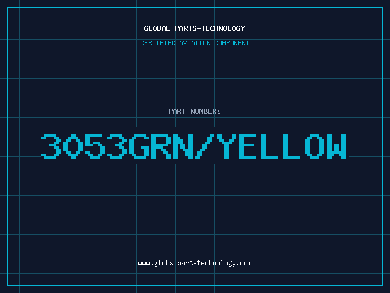 Aviation Part 3053GRN/YELLOW