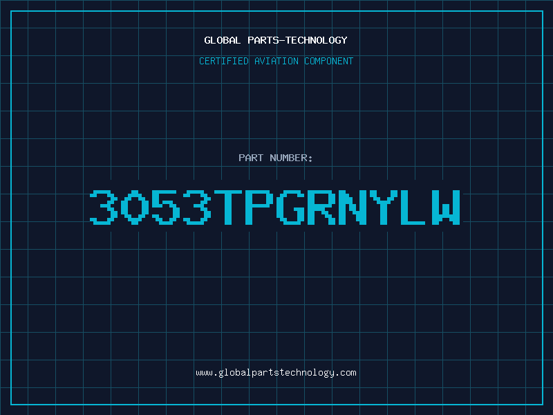 Aviation Part 3053TPGRNYLW