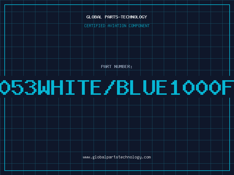Aviation Part 3053WHITE/BLUE1000FT
