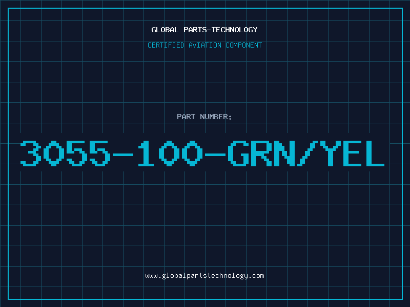 Aviation Part 3055-100-GRN/YEL