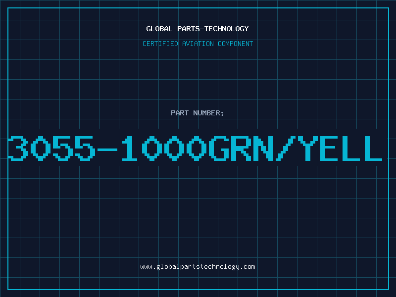 Aviation Part 3055-1000Grn/Yell