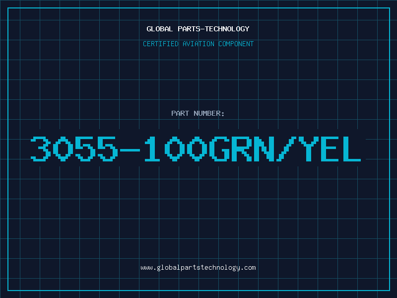 Aviation Part 3055-100GRN/YEL