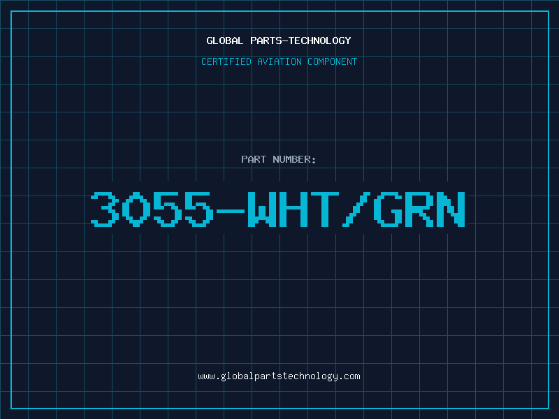 Aviation Part 3055-WHT/GRN