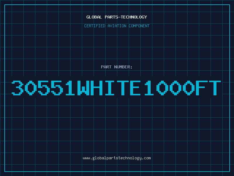 Aviation Part 30551WHITE1000FT