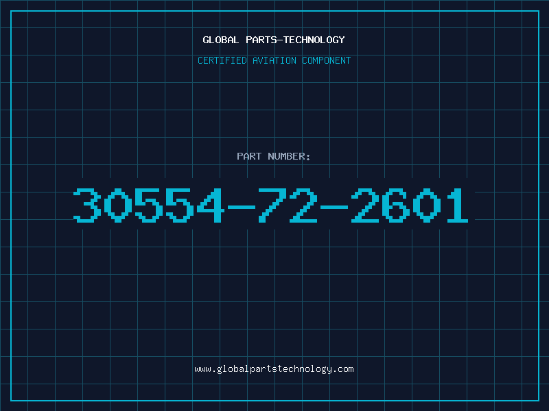 Aviation Part 30554-72-2601