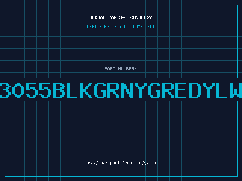 Aviation Part 3055BLKGRNYGREDYLW