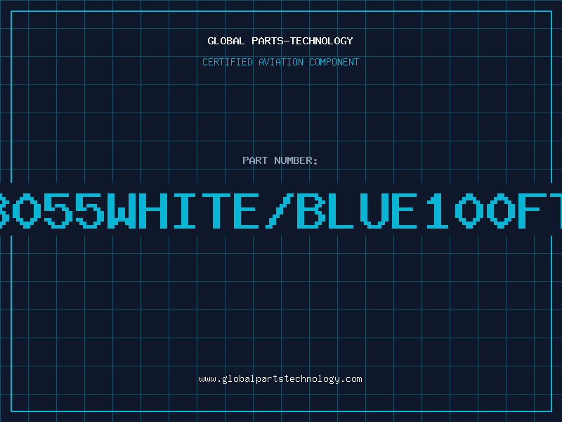 Aviation Part 3055WHITE/BLUE100FT