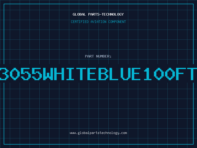 Aviation Part 3055WHITEBLUE100FT