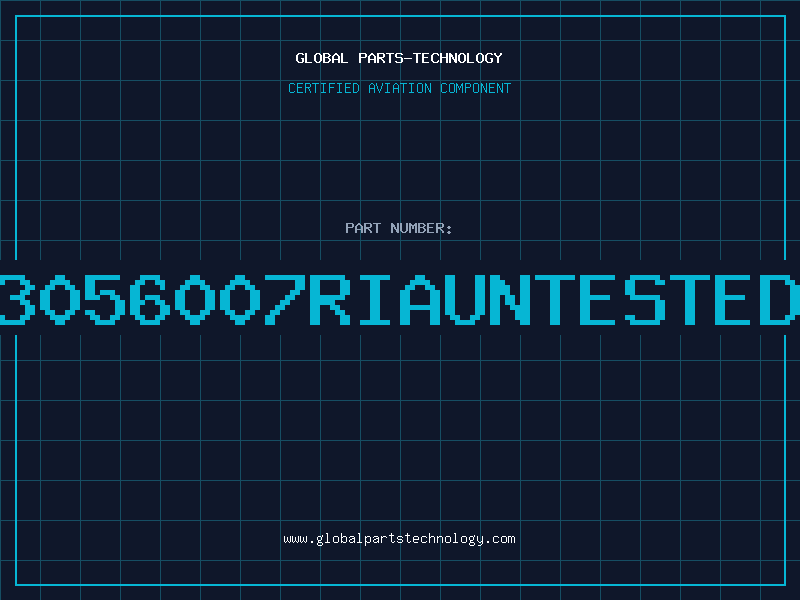 Aviation Part 3056007RIAUNTESTED