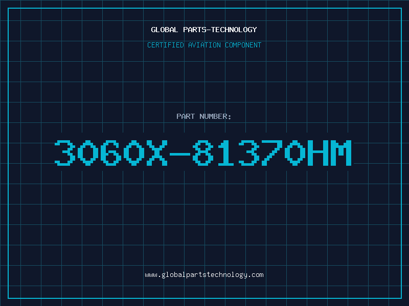 Aviation Part 3060X-81370HM